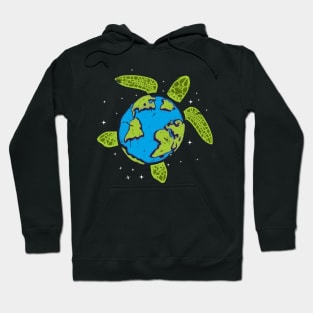 Earth Day 2023 Restore Save The Planet Turtle Art Hoodie